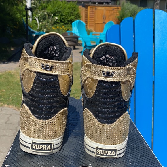 Supra Skytop Gold size 8 - Picture 5 of 5